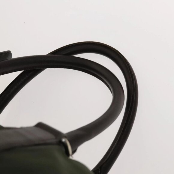 PRADA Boston Bag Nylon Khaki Auth bs24276 - Picture 11 of 15
